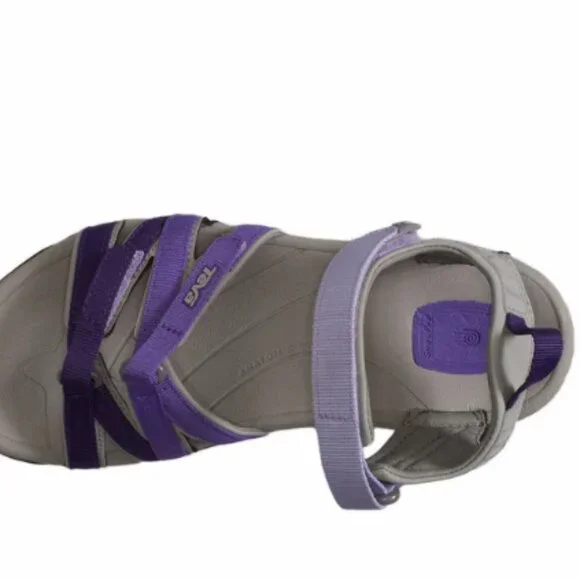 TEVA Women's Tirra Deep Lavender Gradient Purple Sandals EUC - Picture 2 of 12